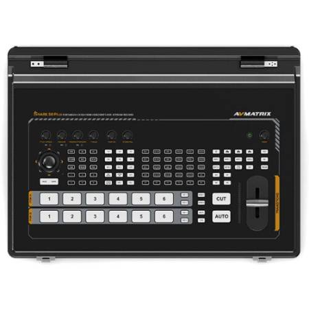 AVMATRIX SHARK S6 PLUS - 17.3″ 6CH SDI/ HDMI Portable Video Switcher
